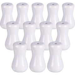 Boao 12 piece white blind pull cord knob set