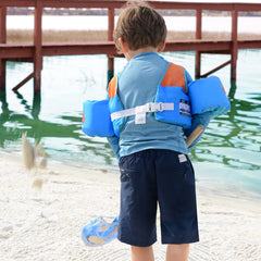 Body Glove Paddle Pals Aquatic Shark life vest back view