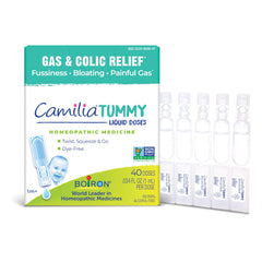 Boiron Camilia Tummy Drops packaging