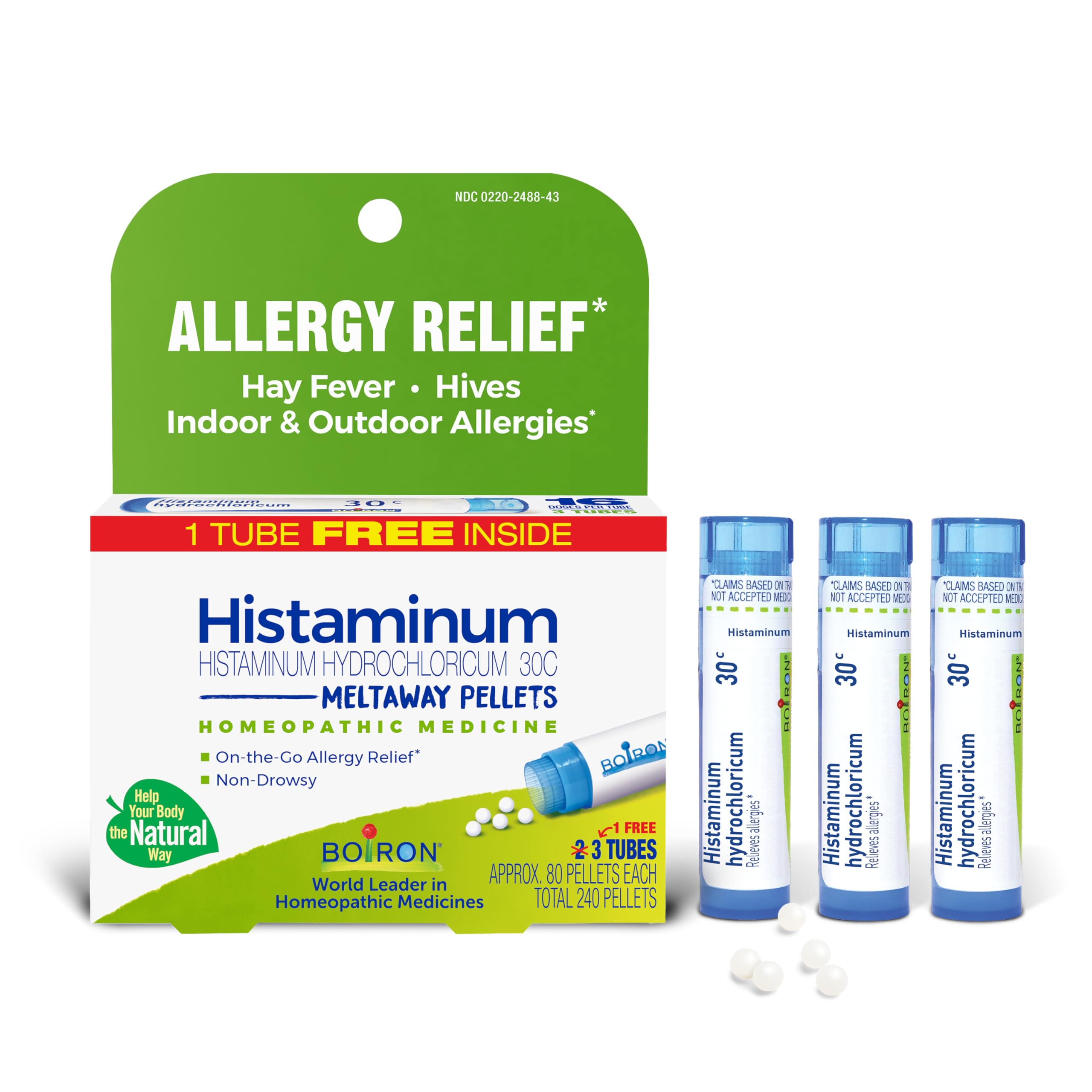 Boiron Histaminum Hydrochloricum 30C pellets bottle