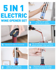 BONACHEF wine aerator pourer attachment