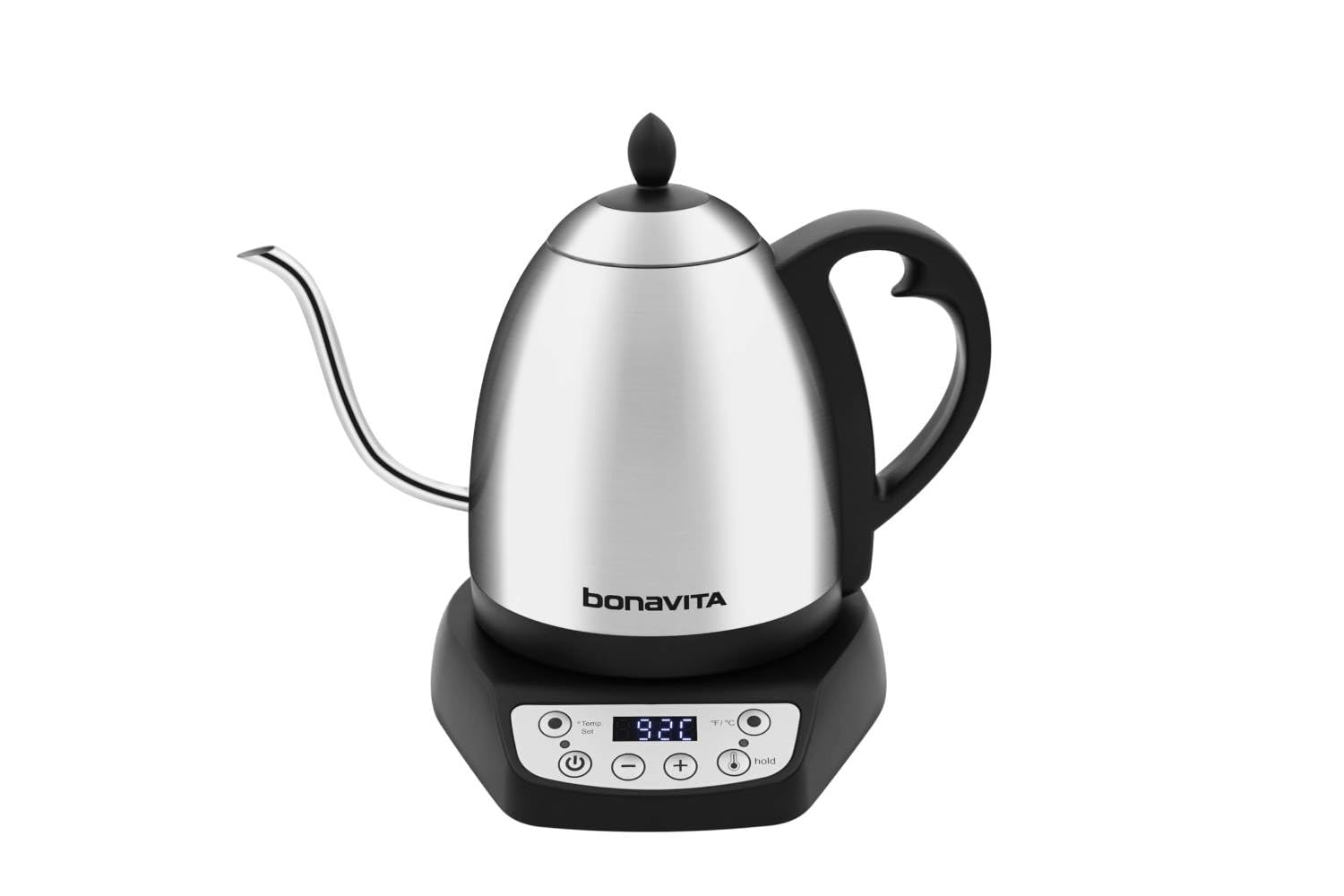 Bonavita 1L digital gooseneck kettle stainless steel body