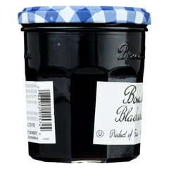 Bonne Maman Jelly Black Current 13 Ounce jar back label