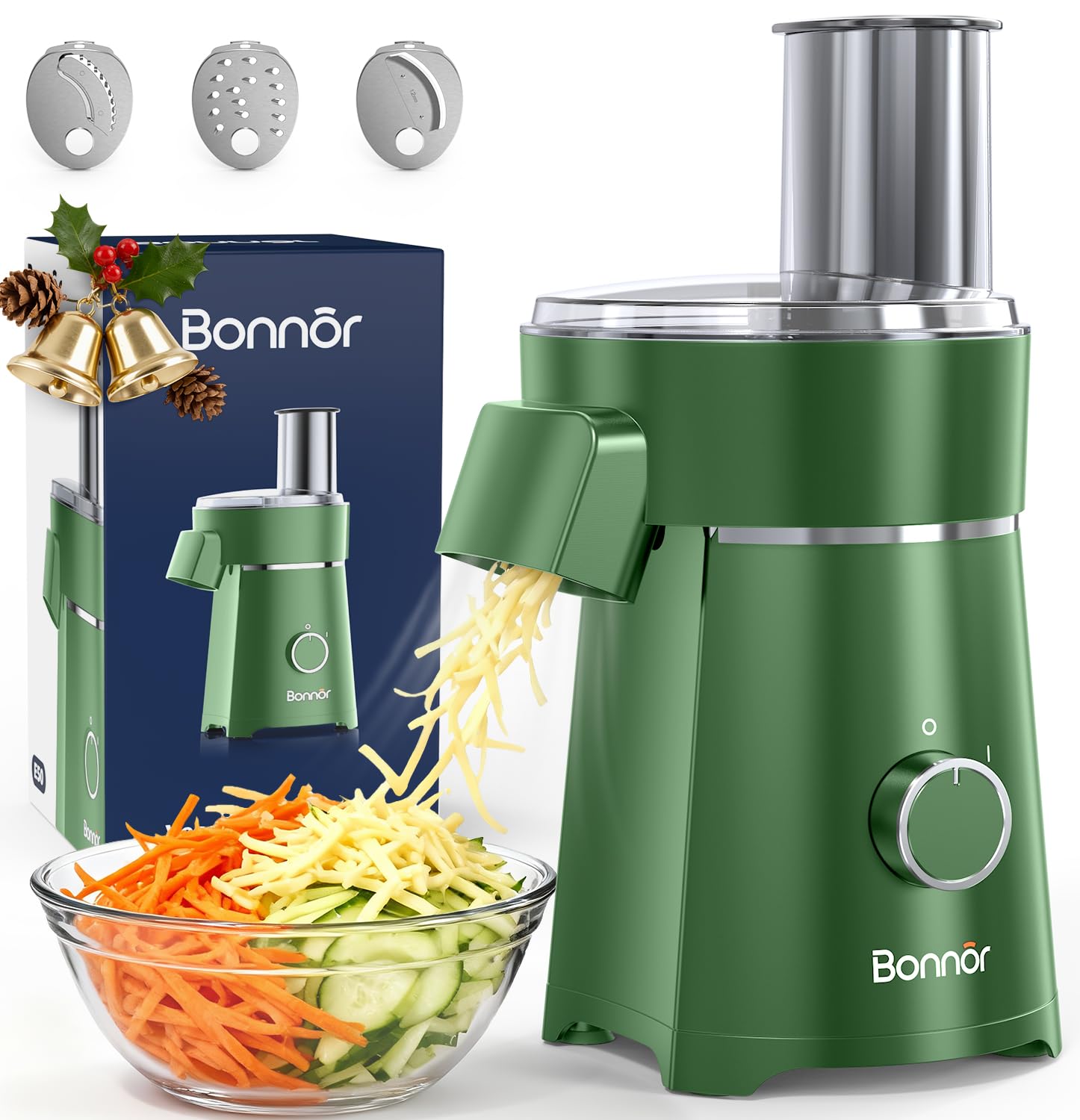 Bonnor electric cheese grater and salad shooter unit