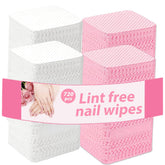 BONXAXK lint free nail wipes pink 360 piece pack