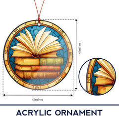 Book club gifts ornament for readers and gifts