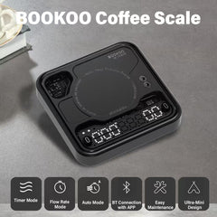 Mini digital Bookoo coffee scale portable design