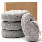 Borogo lava pedicure tools pumice stone 4-pack for feet and hands