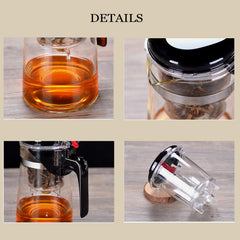 Removable stainless steel filter for loose leaf tea