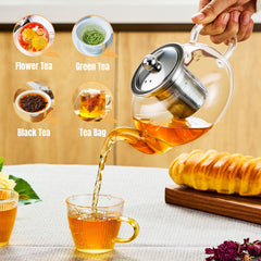 Eagle beak pour spout design Baalaka Teapot