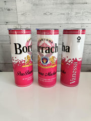 Borracha tumbler name customization option