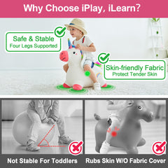 Bouncy Pals Toddler play horse hopper four sturdy legs detail
