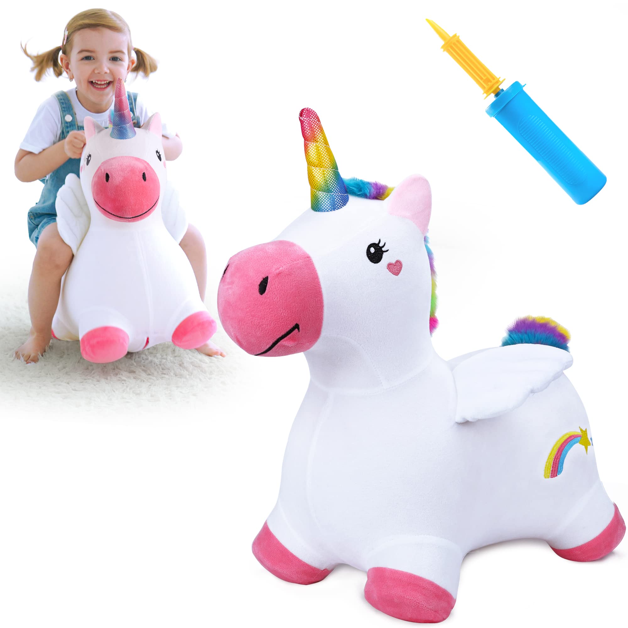 Bouncy Pals Toddler Unicorn Hopper Toy product image