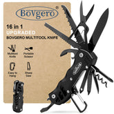 Bovgero multitool knife 16 in 1 compact tool