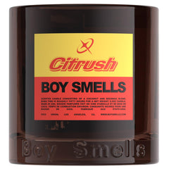 Boy Smells Citrush Candle 8.5oz glass jar