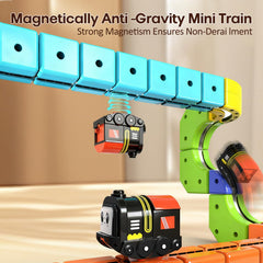 BPA-free ABS plastic train pieces with rounded edges image
