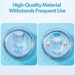 BPA-free plastic replacement lid for tumbler