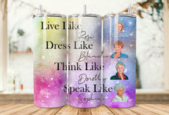 BPA free insulated tumbler for home or on the go