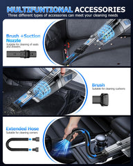 Type-C charging cable and 7800mAh battery for quick recharge