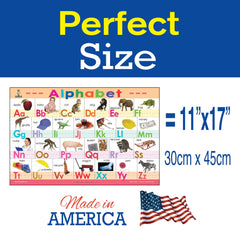 Brainy Mats Presidents Placemat back side vice presidents list