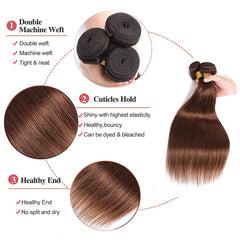 Brazilian Virgin Remy Hair Bundles close up