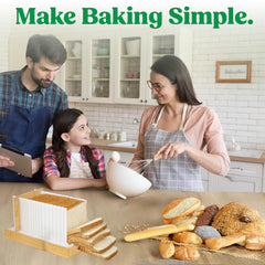 Bread slicer setting 1-2 inch thickness