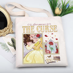 BreaksCurseTS-US canvas tote bag made from cotton