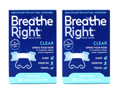 Breathe Right nasal strips packaging
