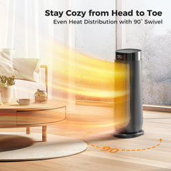 BREEZOME remote control and timer for space heater