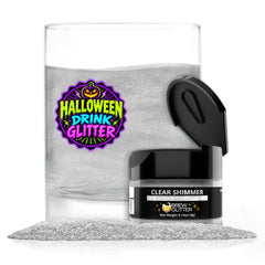 Brew Glitter Edible Glitter bottle for drinks with clear shimmer