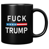 Brian Bula Fuck Trump Mug ceramic two sided messaging