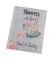 Bridal Shower Photo Album W#162 front cover with 24 photo capacity