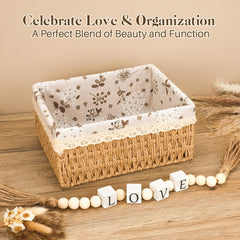 Blessing wind chime included in wedding gift basket