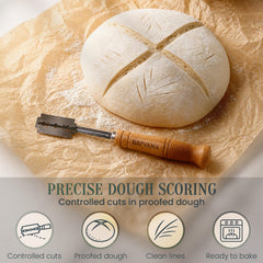 Replacement blades package for BRIVANA bread lame set