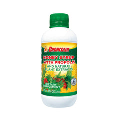 Broncolin honey syrup with propolis bottle
