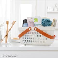 Large portable bathroom organizer for shower and kitchen use