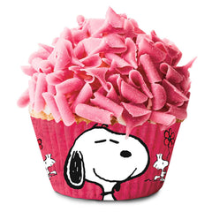 Snoopy 339243 paper cupcake cases for parties