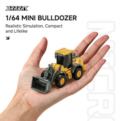 BRRRRT 8-channel remote control bulldozer with bucket