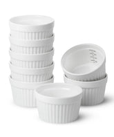 BTaT 8 oz ramekins set of 8 porcelain bakeware