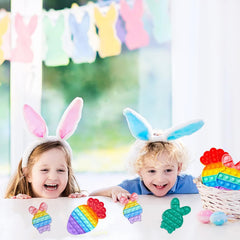 Silicone Easter fidget toys safe for play