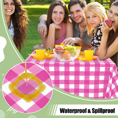 waterproof PEVA disposable tablecloth misaya 54x108 rectangle