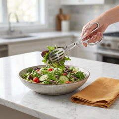 buffet serving tongs 10 inch stainless steel