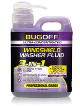 BUGOFF Windshield Washer Fluid Ultra-Concentrated professional packaging