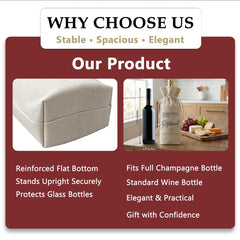 Buildinest retirement wine bag A07 for women and men