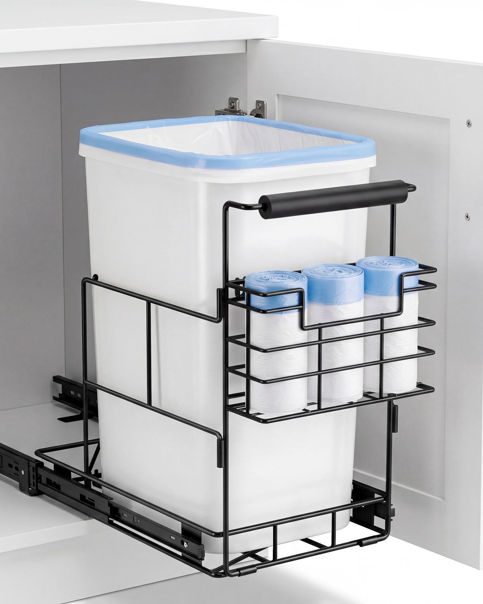 Bulado pull out under cabinet trash can product image