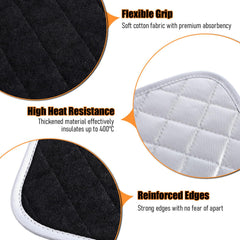 Polyester cotton hot pads kitchen heat resistant