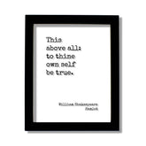The Burnt Branch William Shakespeare Floating Quote Hamlet 8x10 acrylic print