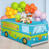 mysterious bus tablecloth 6ft rectangle size