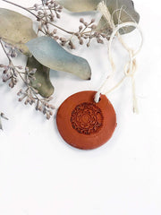 Butter Me Up Organics Terra Cotta Diffuser hanging twine loop image 2