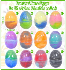 Butter slime eggs for Easter basket stuffers